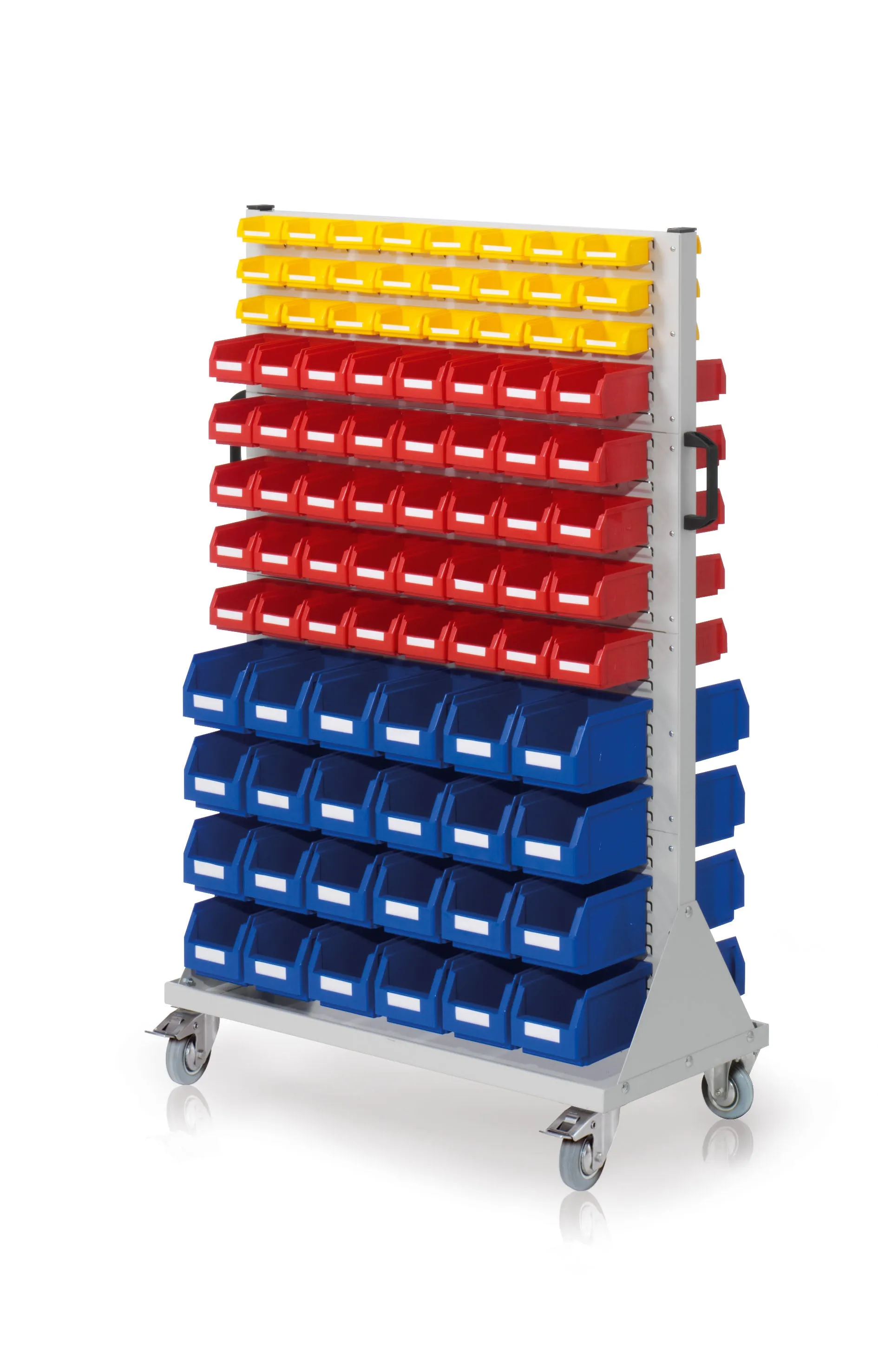 Mobile Parts Bin Racks