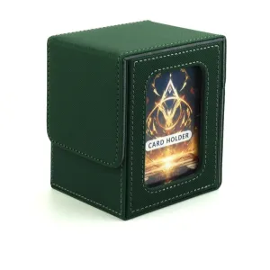 MUNTO - Trading Card Game Deck Box - Green (100  Cards)