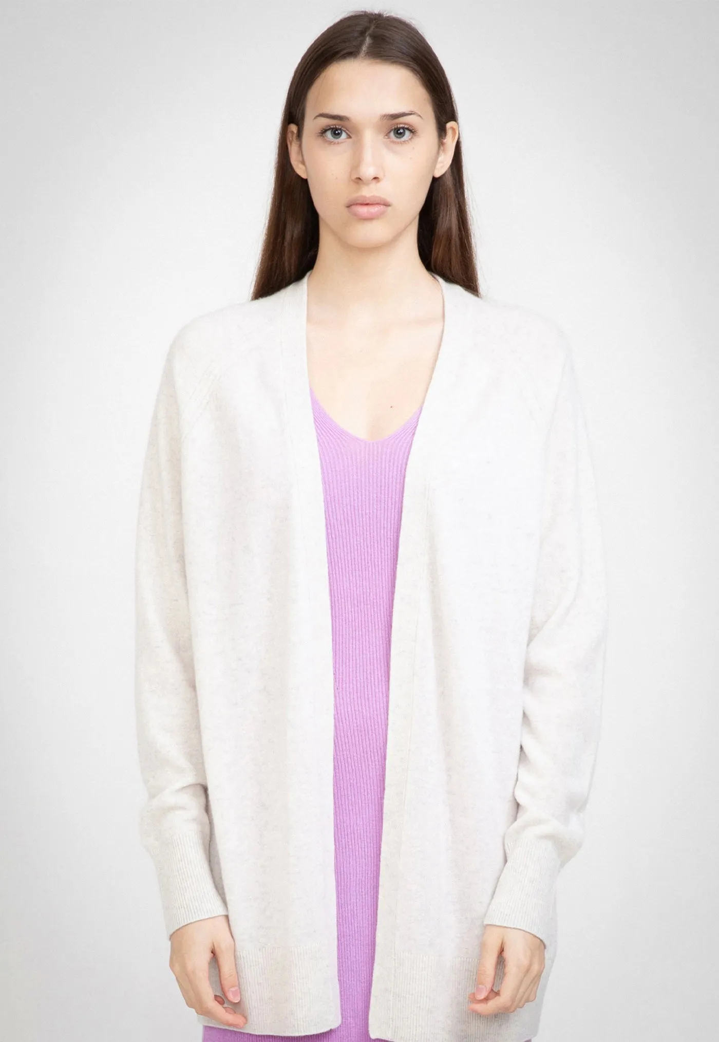 N.04 Cashmere Oversized Cardigan -Terry