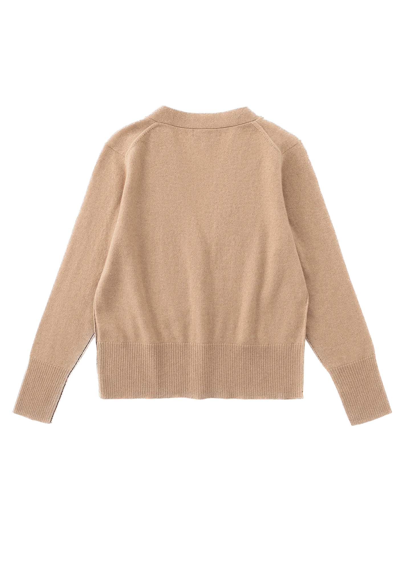 N.09 Cashmere Cardigan - Tan