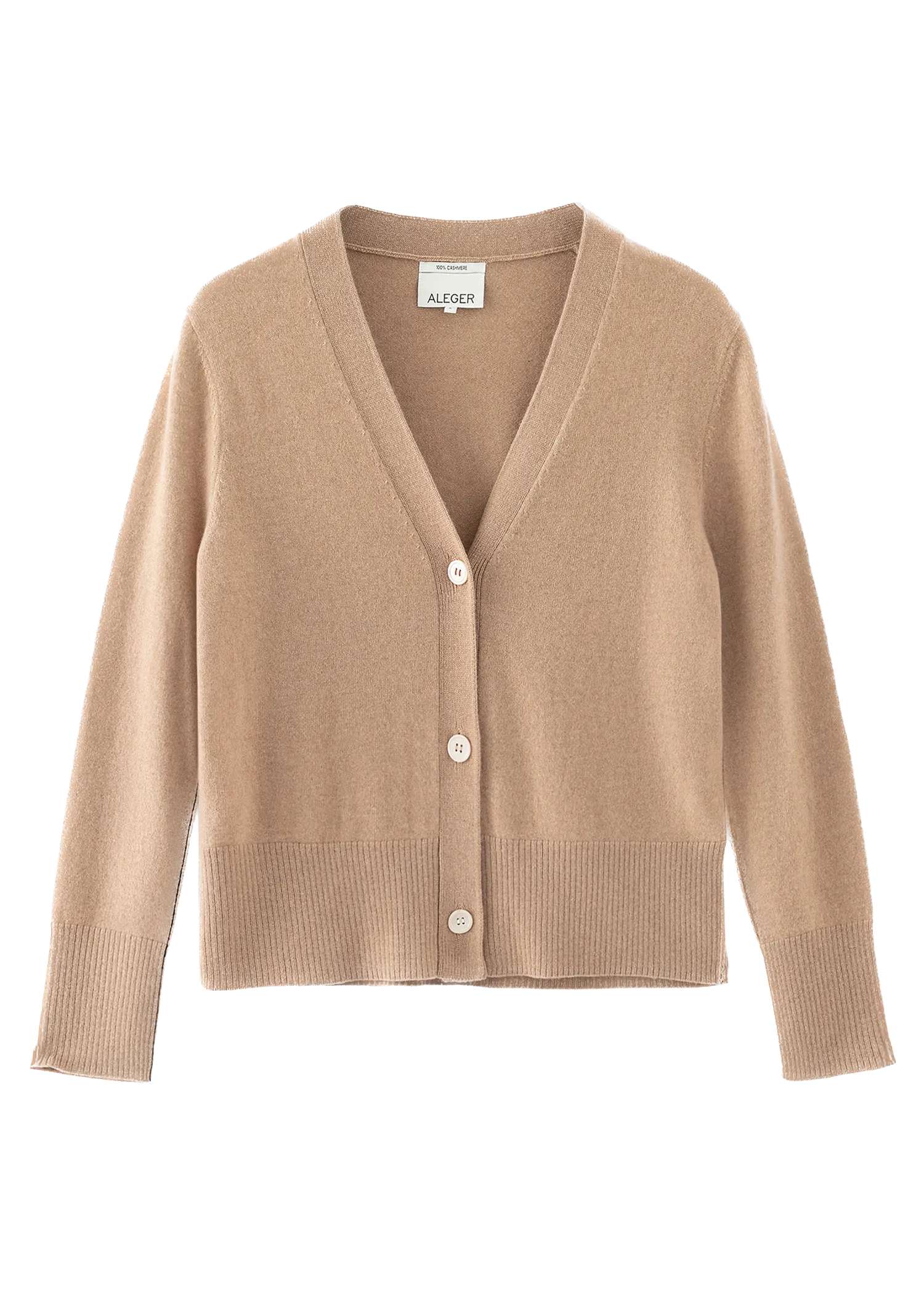 N.09 Cashmere Cardigan - Tan