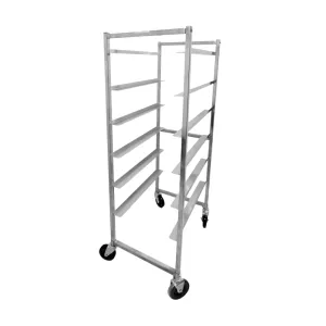 Nella 6-Tier Stainless Steel Universal Pan / Lug Rack with 9" Spacing - 27056