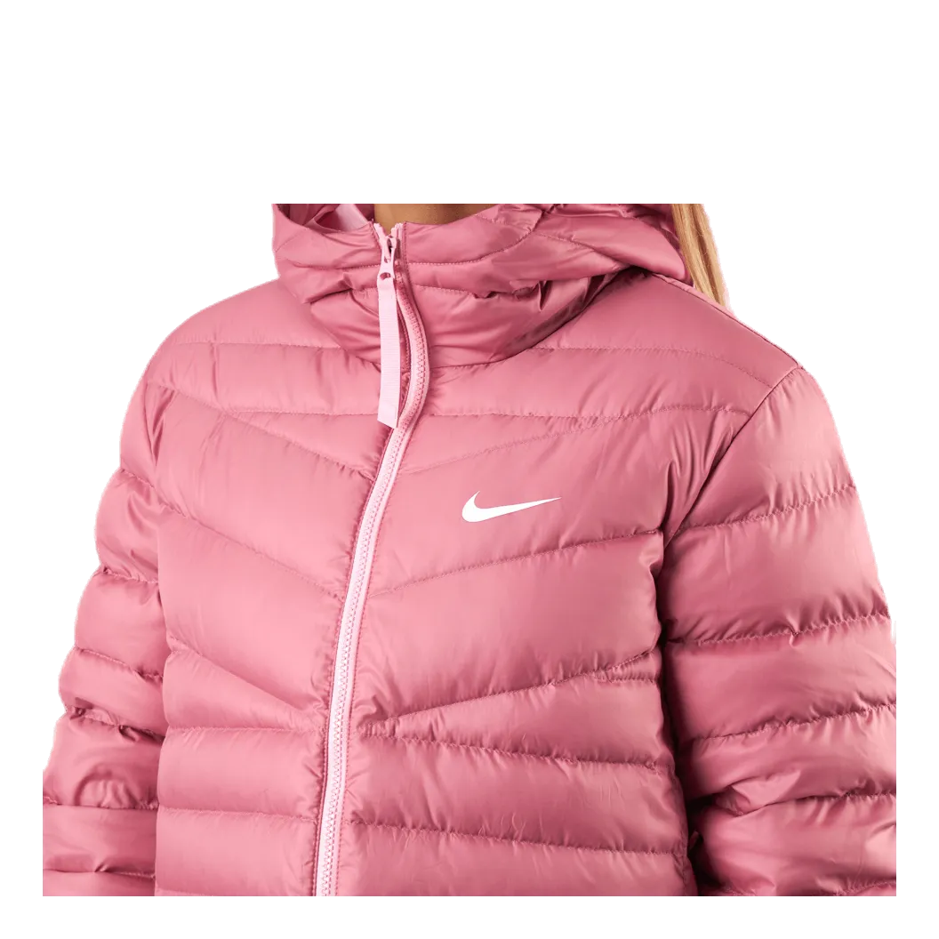 Nsw Wr Lt Wt Dwn Jkt Pink/White