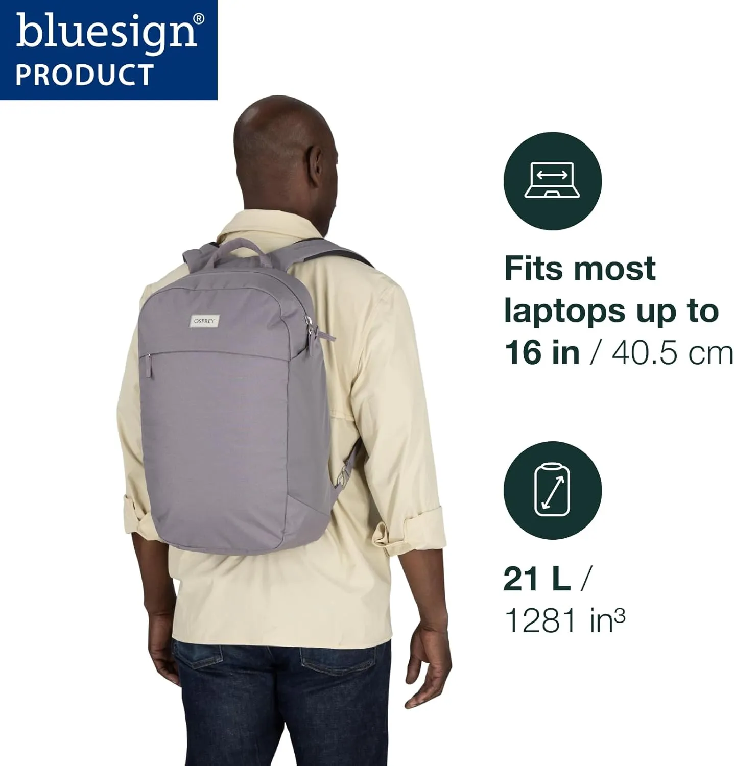 Osprey Arcane Large Day Commuter Backpack, Botanica