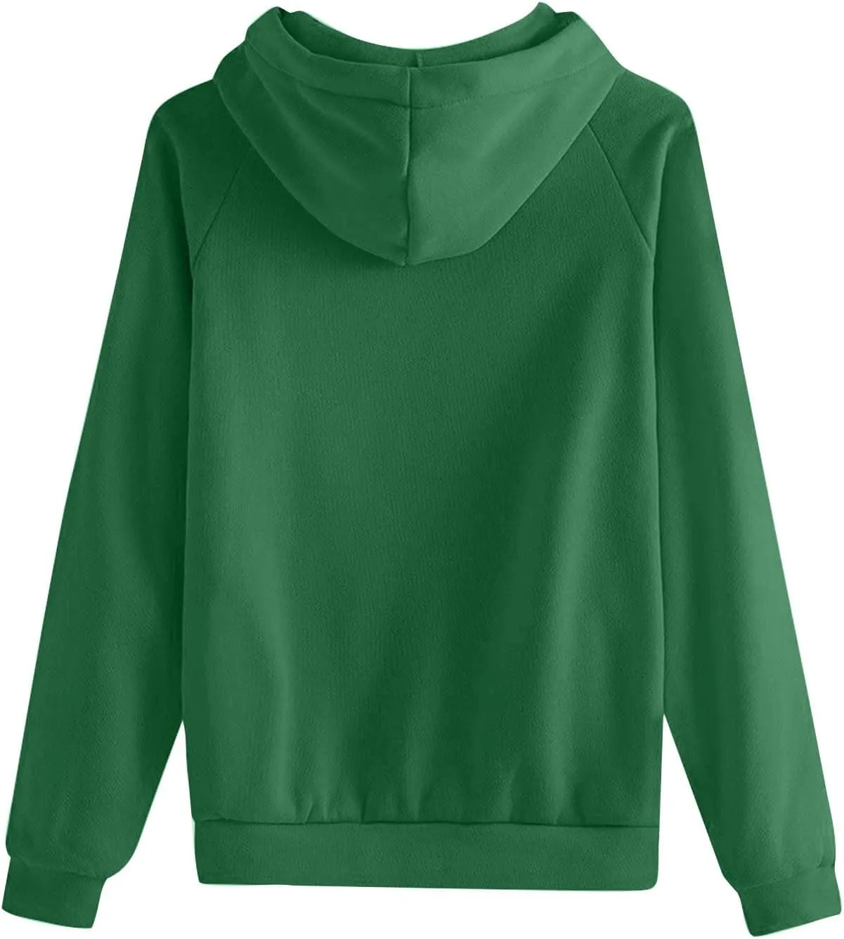 Oversized Hoodies for Women Trendy Drawstring Fleece Plain Comfy Hoodie Loose Fit Preppy Raglan Hooded Sweatshirt