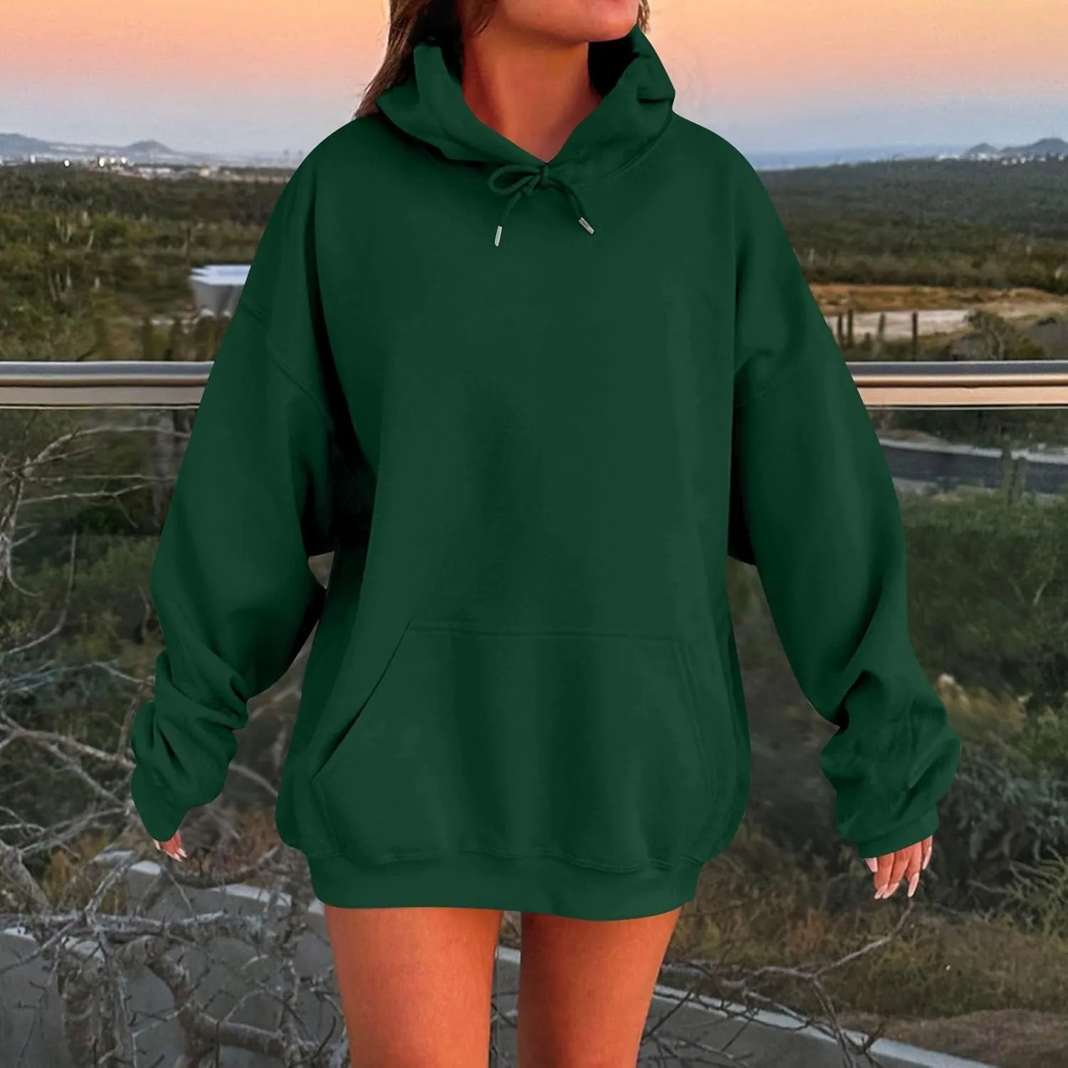 Oversized Hoodies For Women Trendy Winter Fall Outfits For Women 2024 Cute Hoodie Loose Pullover Hooded Sweatshirts