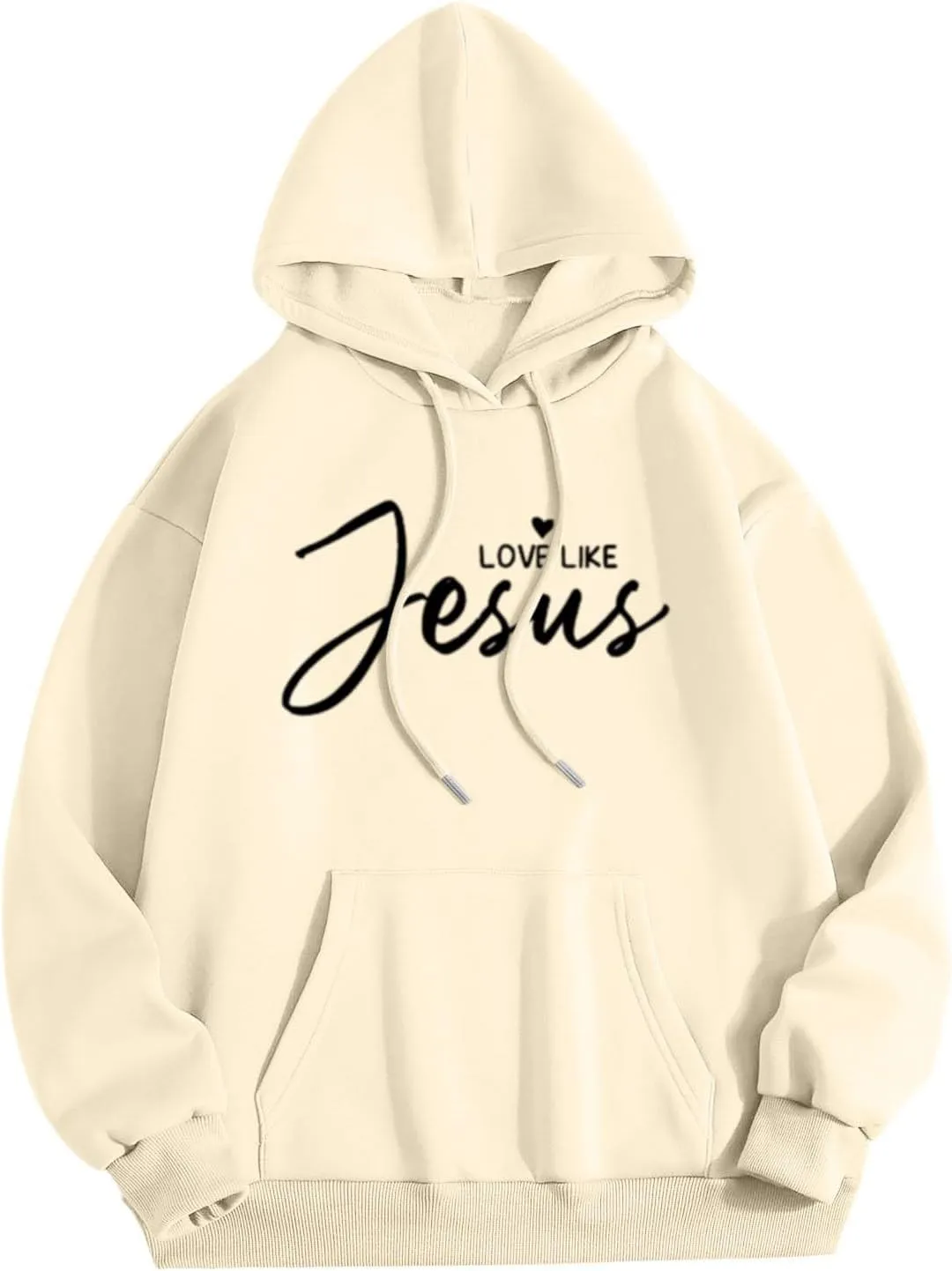 Oversized Letter Print Hoodies for Women Casual Long Sleeve Loose Fit Pullover 2025 Y2k Teen Girls Spring Clothes
