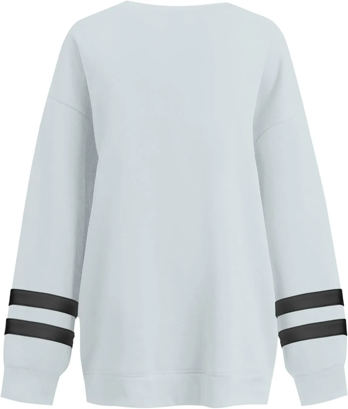 Oversized Sweatshirt For Women Trendy Hoodie Pullover Crewneck Long Sleeve Solid Fall Winter Clothes 2024