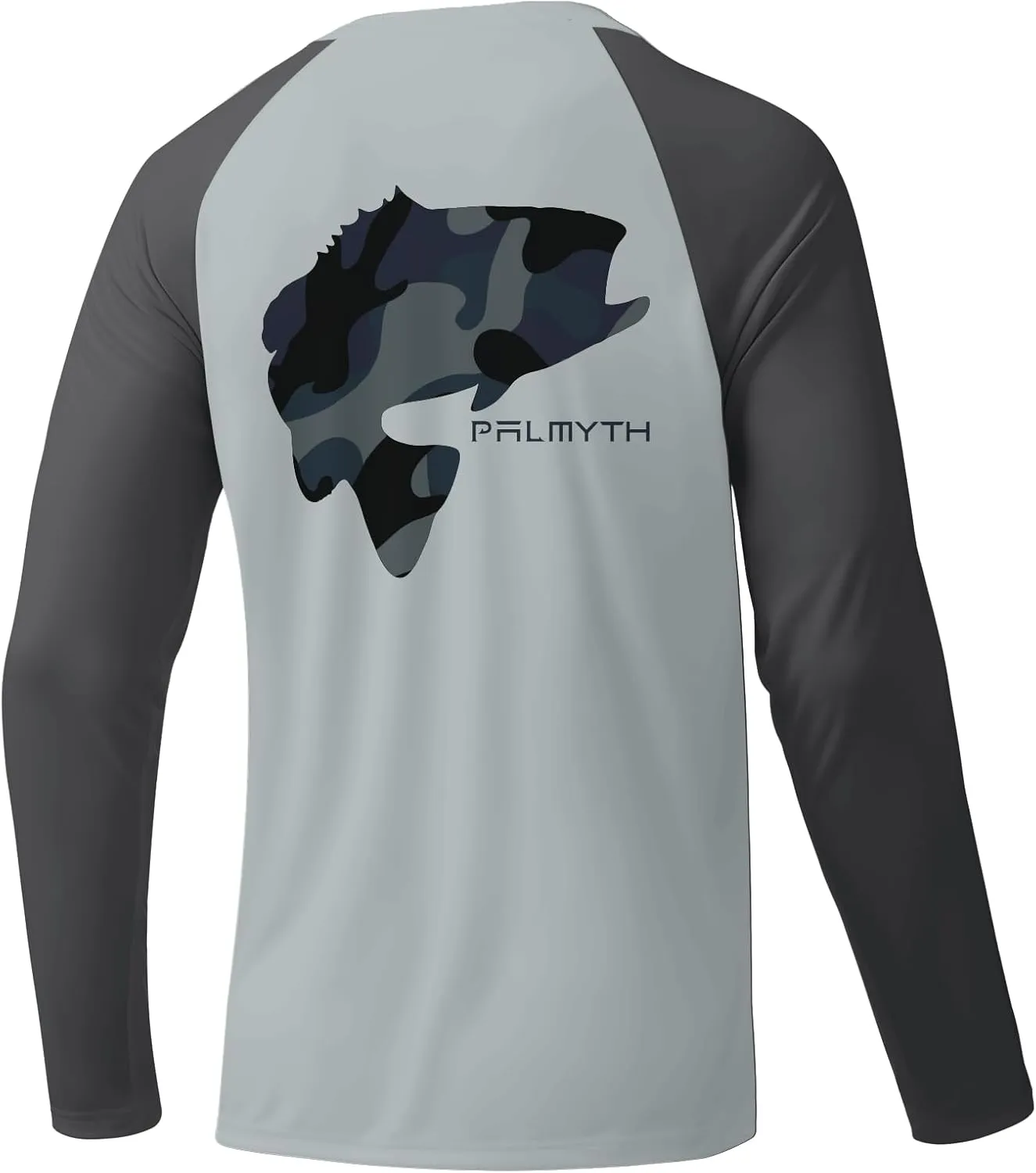 Palmyth Fishing Shirts for Men Long Sleeve Sun Protection UV UPF 50  T-Shirts Performance Quick Dry