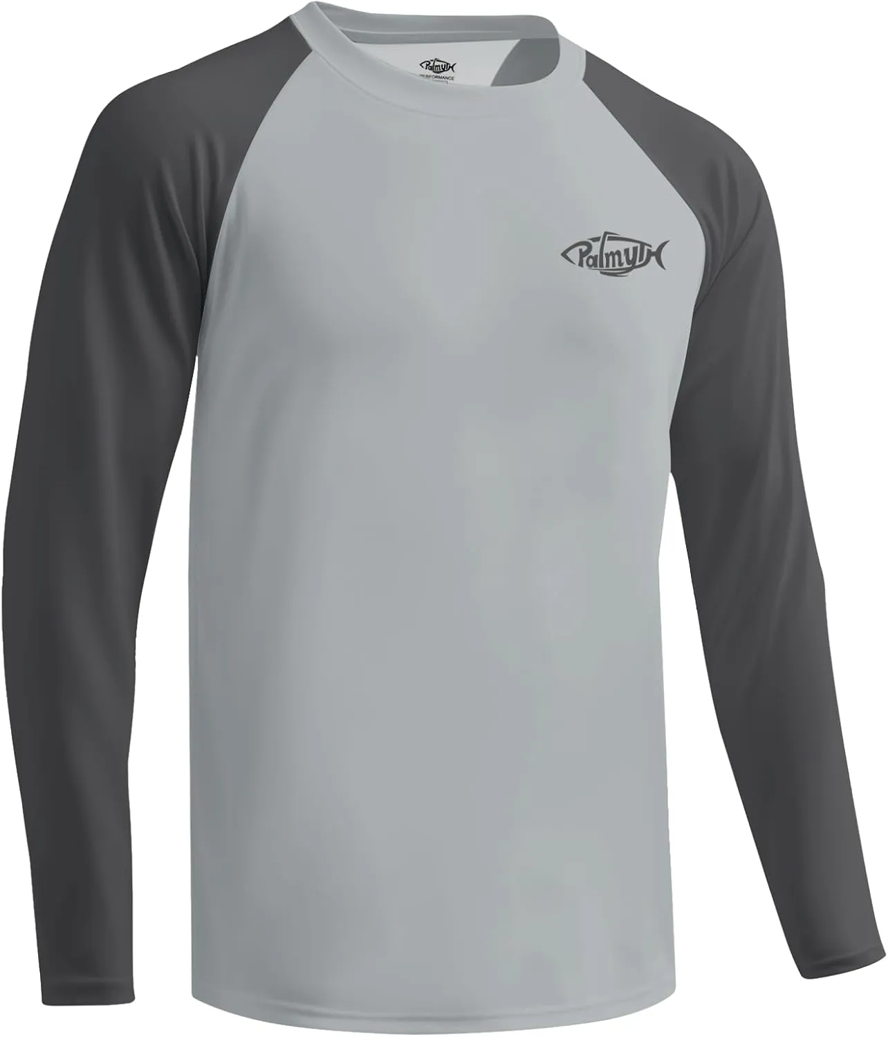 Palmyth Fishing Shirts for Men Long Sleeve Sun Protection UV UPF 50  T-Shirts Performance Quick Dry