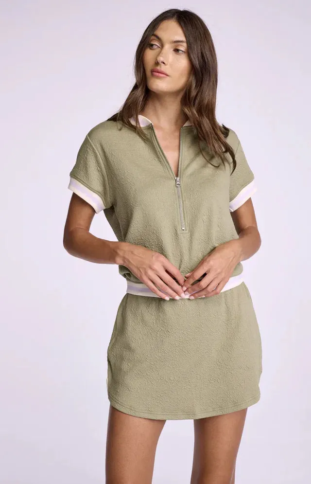 Paloma Skirt in Moss Green