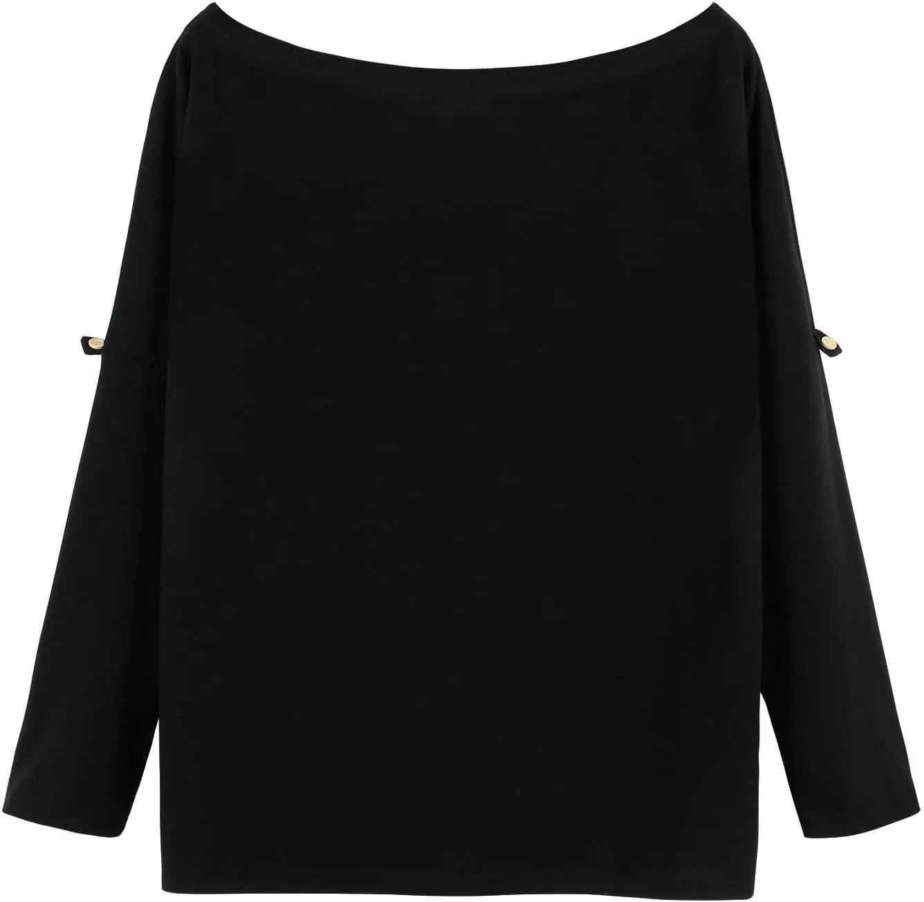 PESION Womens Off The Shoulder Tops Sexy Shiny Metallic Shirts Long Sleeves Fashion Graphic T-shirts Blouses