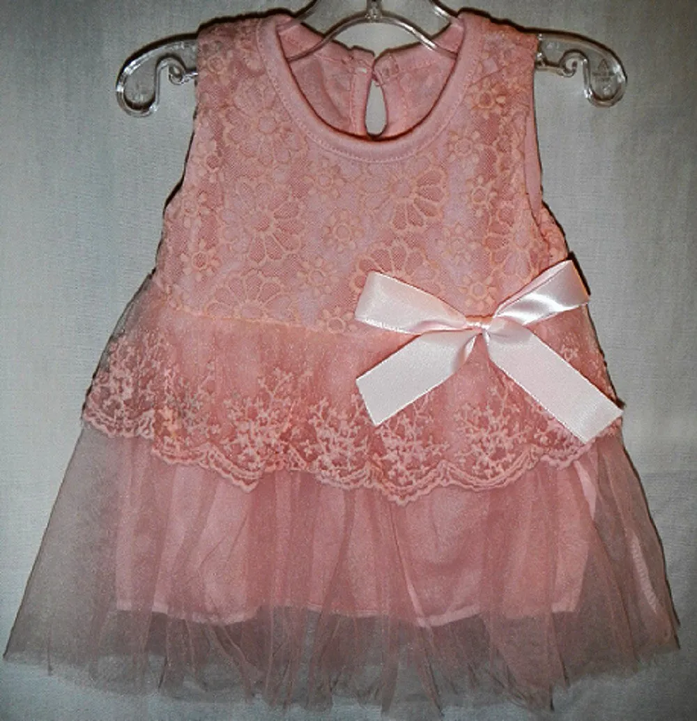Pink or Purple Lacy Dress