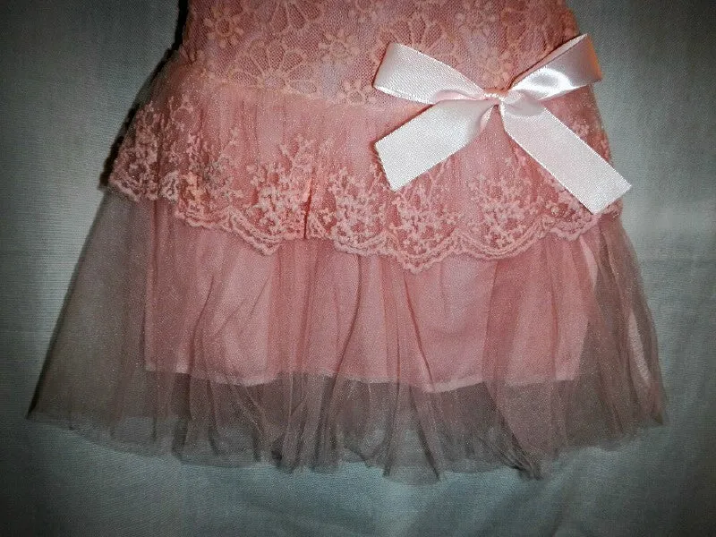 Pink or Purple Lacy Dress