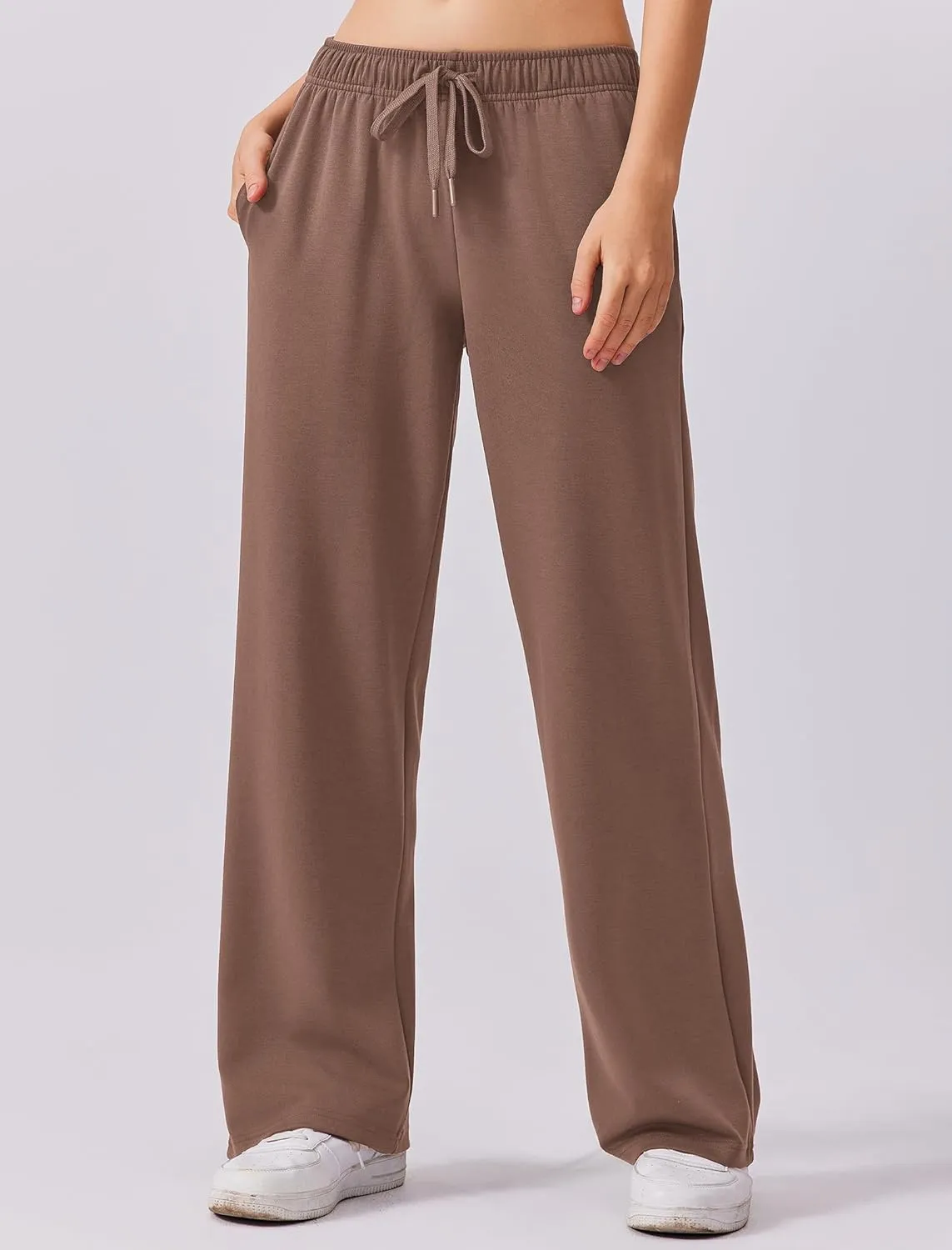 PINSPARK 2 Piece Sets for Women 2025 Fall Outfits Sweatsuit Oversized Sweatshirt Wide Leg Sweatpants Matching Set Tracksuit