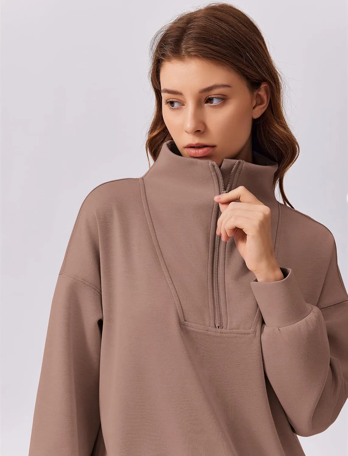 PINSPARK 2 Piece Sets for Women 2025 Fall Outfits Sweatsuit Oversized Sweatshirt Wide Leg Sweatpants Matching Set Tracksuit