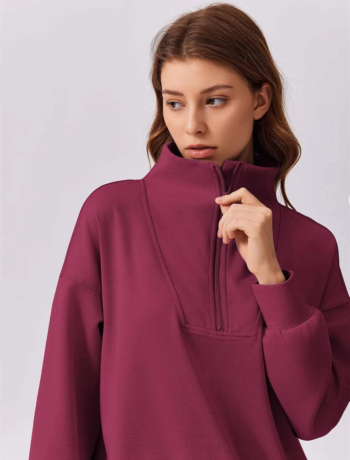 PINSPARK 2 Piece Sets for Women 2025 Fall Outfits Sweatsuit Oversized Sweatshirt Wide Leg Sweatpants Matching Set Tracksuit