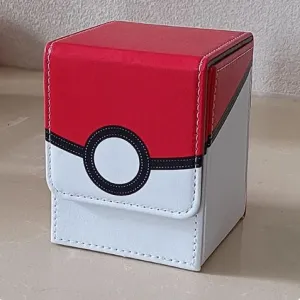 PLAYX - Trading Card Game Deck Box - Poke Ball (100  Cards)