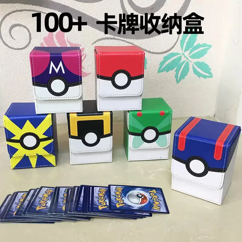 PLAYX - Trading Card Game Deck Box - Quick Ball (100  Cards)