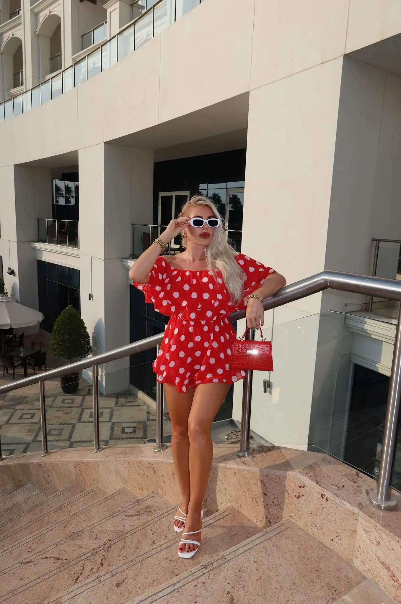 Polka Dot Romper