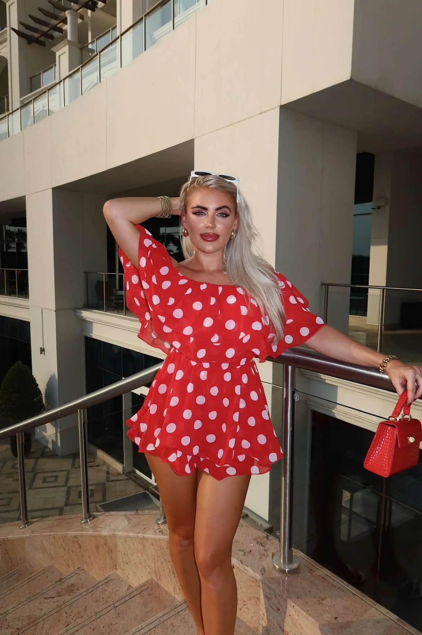 Polka Dot Romper