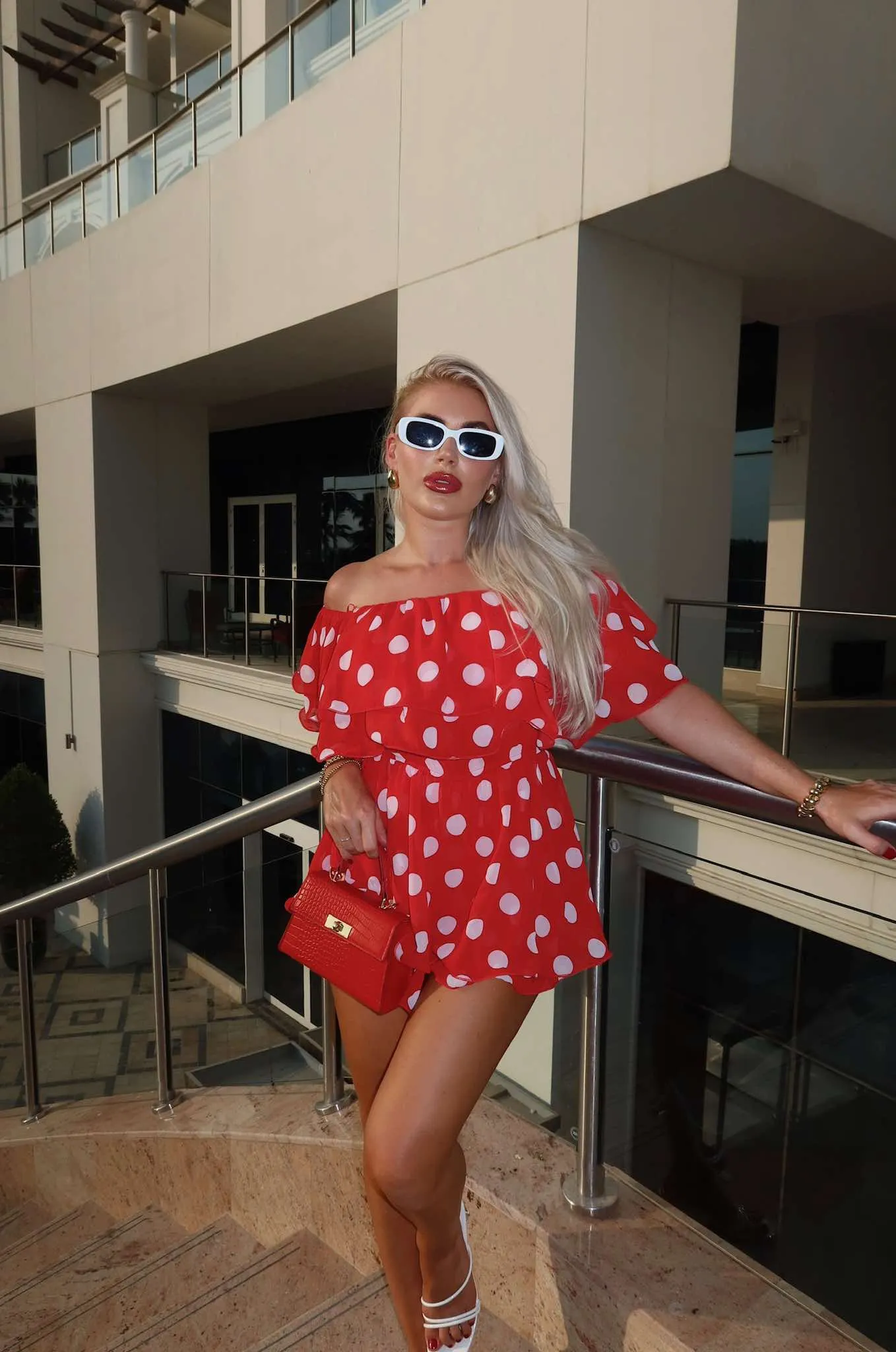Polka Dot Romper