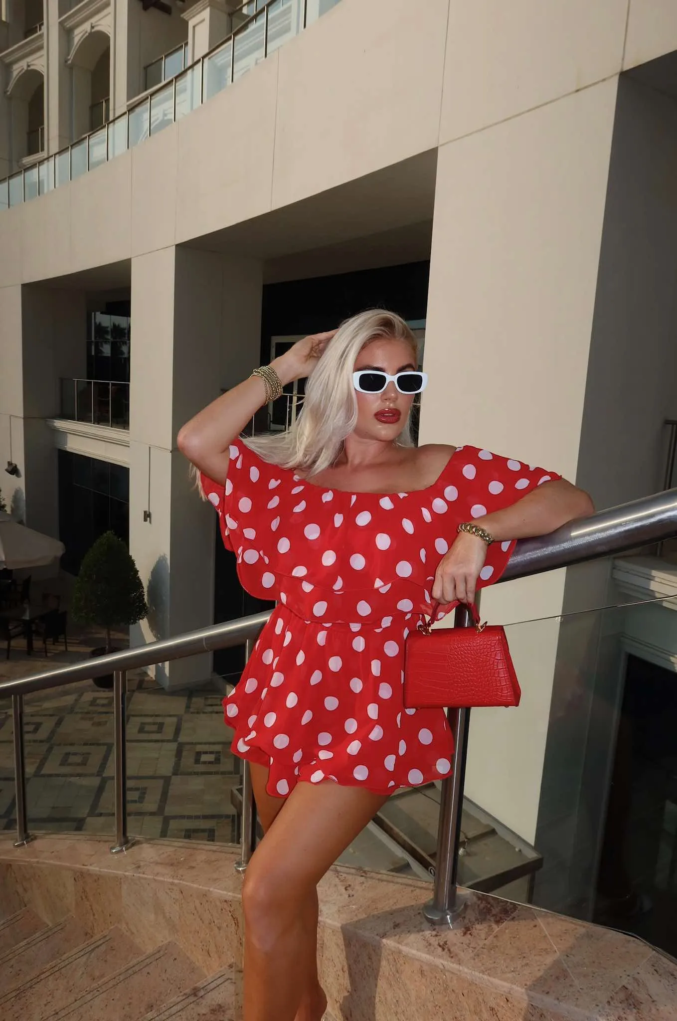 Polka Dot Romper