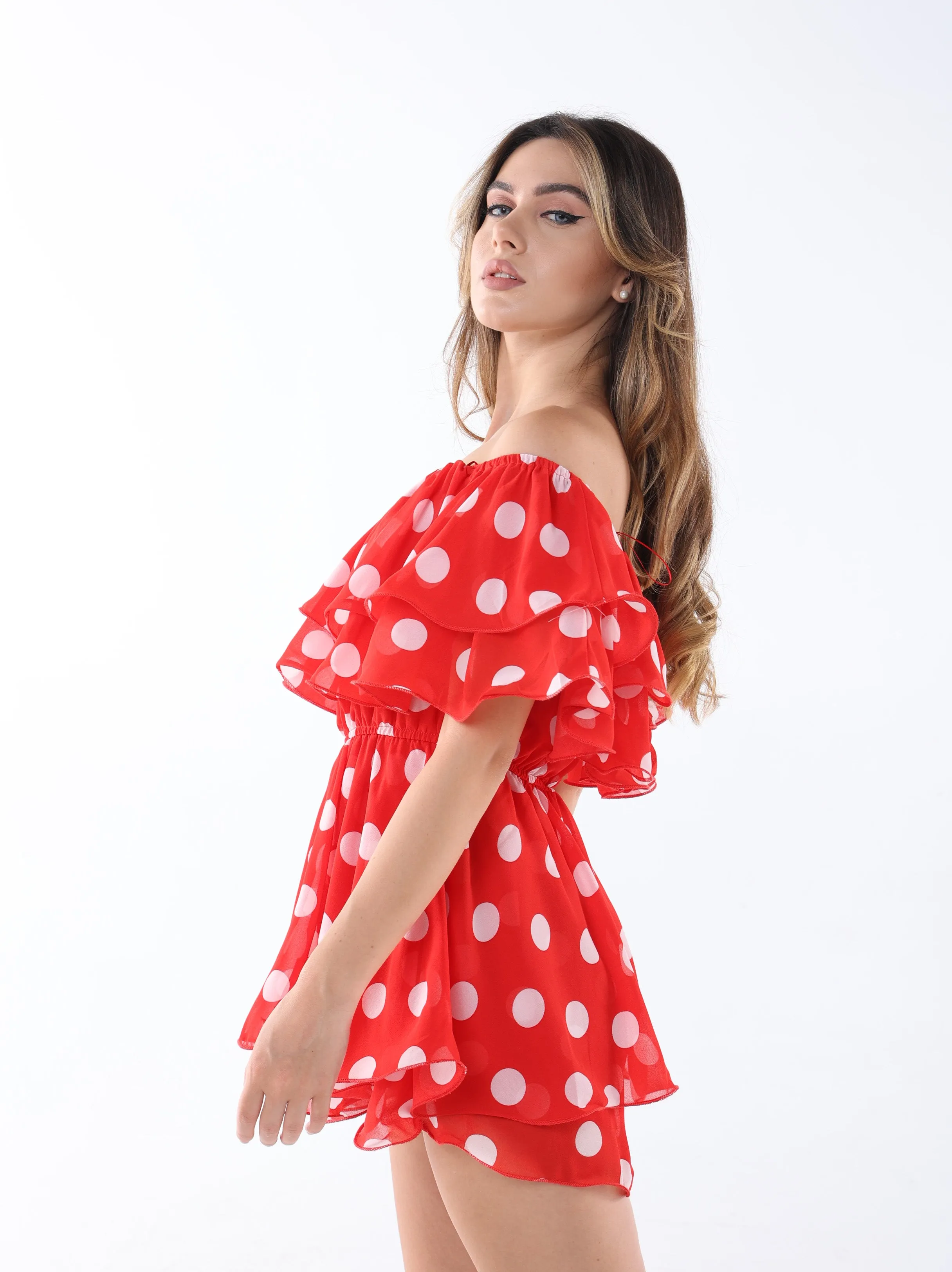 Polka Dot Romper