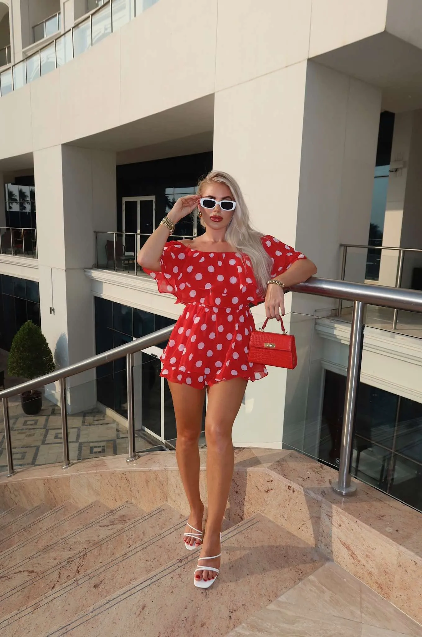 Polka Dot Romper