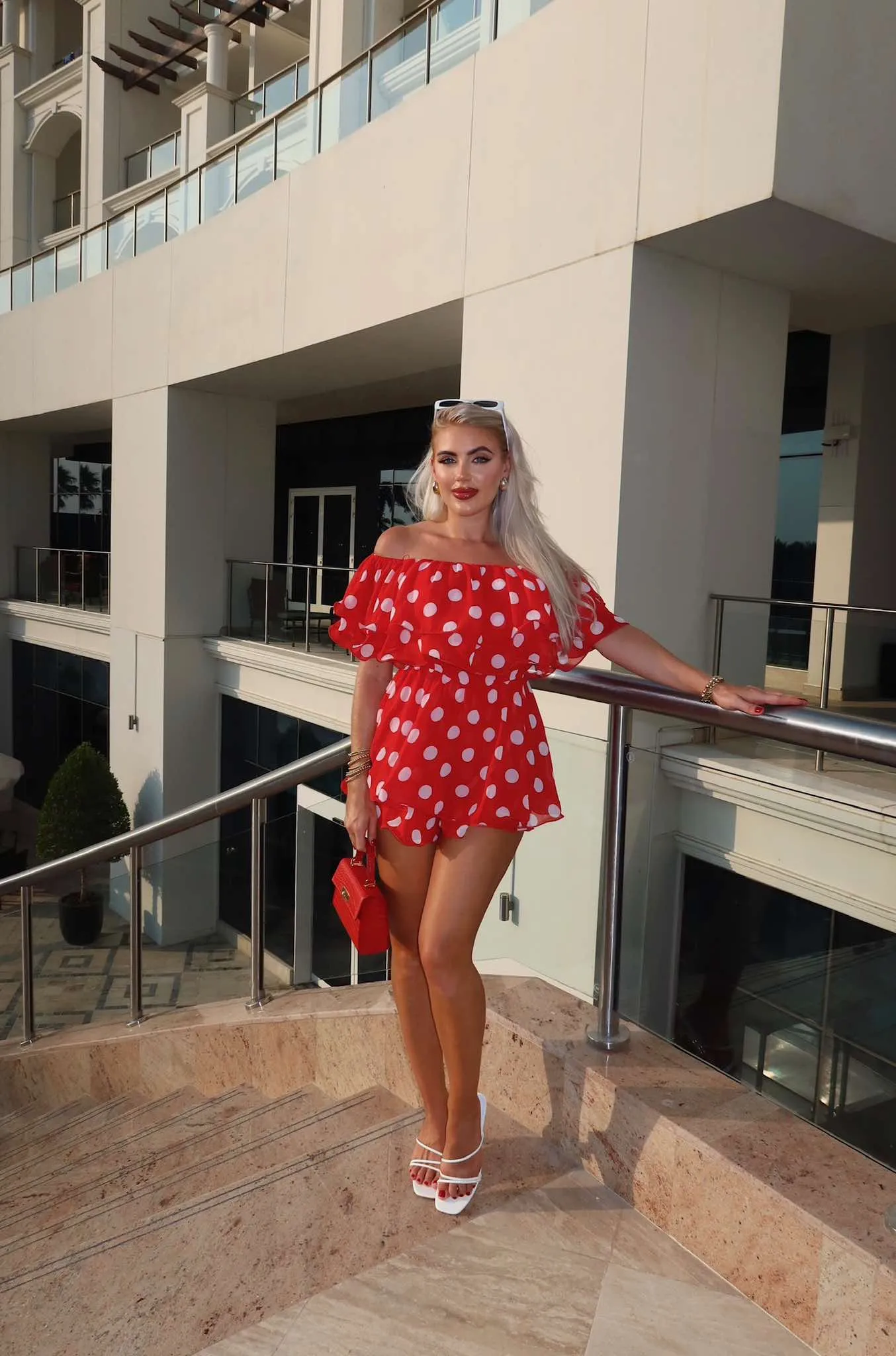 Polka Dot Romper