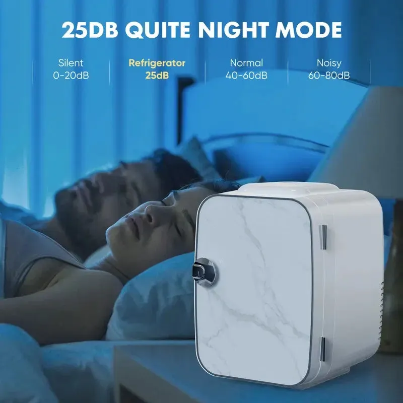 Portable Mini Fridge Travel Thermoelectric 4 Liter Cooler and Warmer