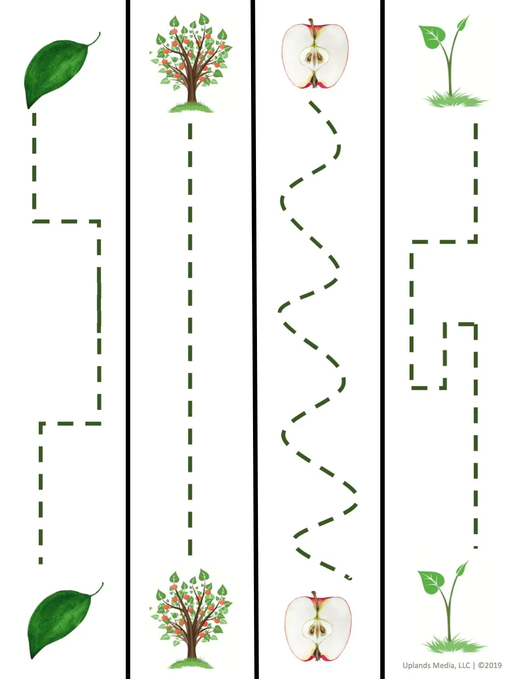 [Practical Life] Cutting Strips Bundle