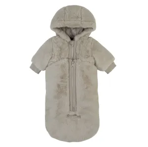Pramie Light Beige Fur Snowsuit
