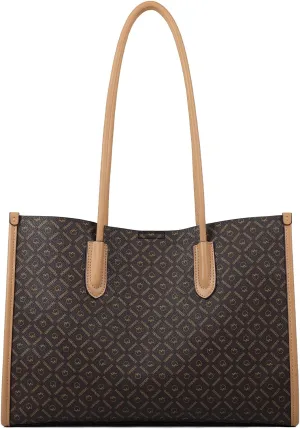 Queenoris PVC Tote Bag for Women, Top Handle Shoulder Bags Large Capacity Designer Fashion Purses Satchel