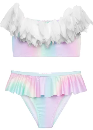 Rainbow Bikini with Petals
