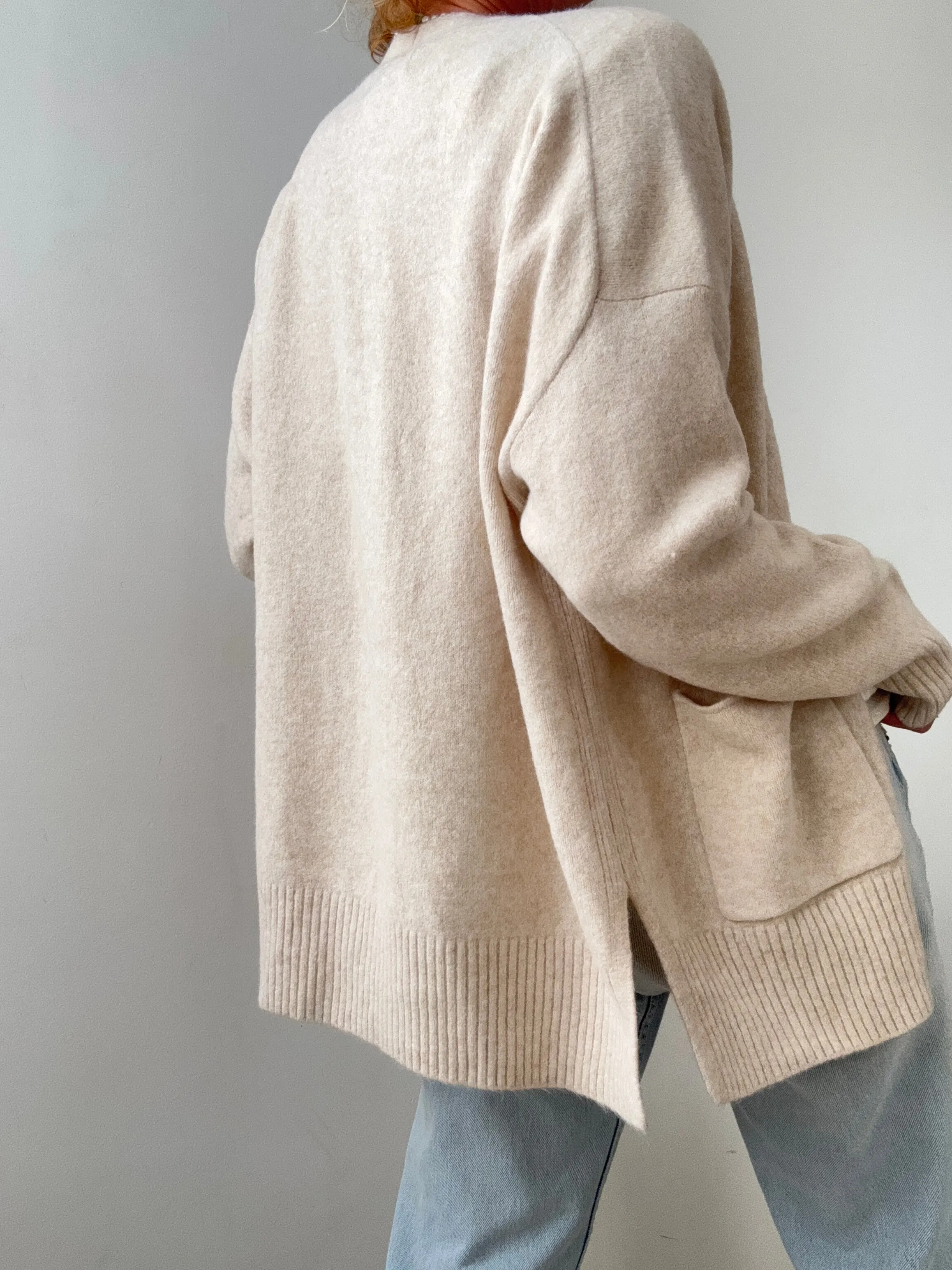 Ralph Lauren Soft Knit Cardigan Oatmeal