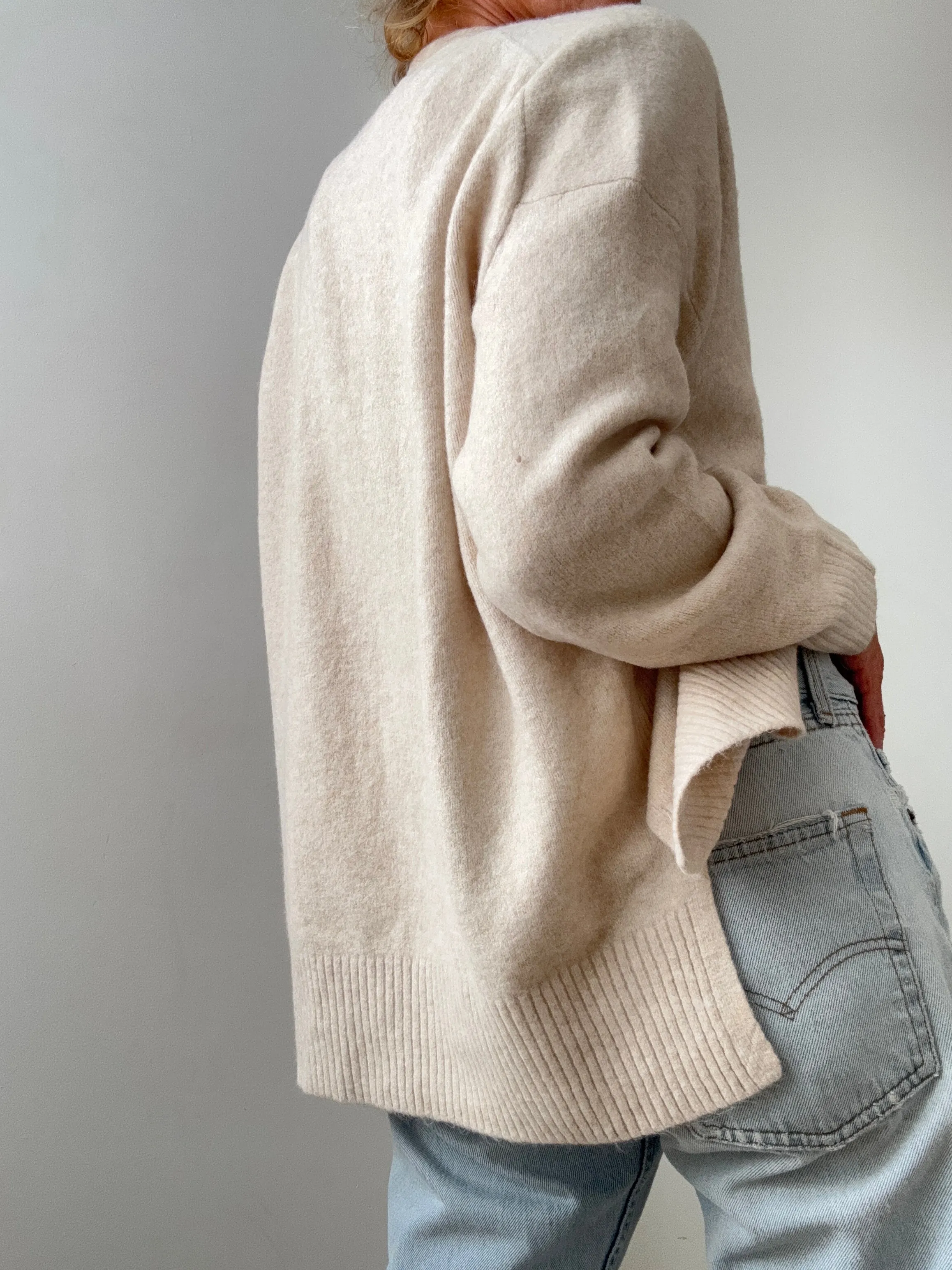 Ralph Lauren Soft Knit Cardigan Oatmeal
