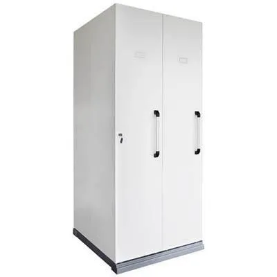 Rapidline Mobile Shelving Add On Double Mobile With Base 900Mm White