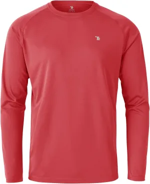 Rdruko Men's Hiking Shirts Long Sleeve UPF 50  Sun Protection Quick Dry Outdoor Travel Fishing Athletic Shirts
