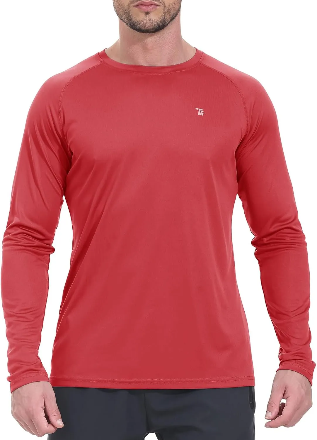 Rdruko Men's Hiking Shirts Long Sleeve UPF 50  Sun Protection Quick Dry Outdoor Travel Fishing Athletic Shirts