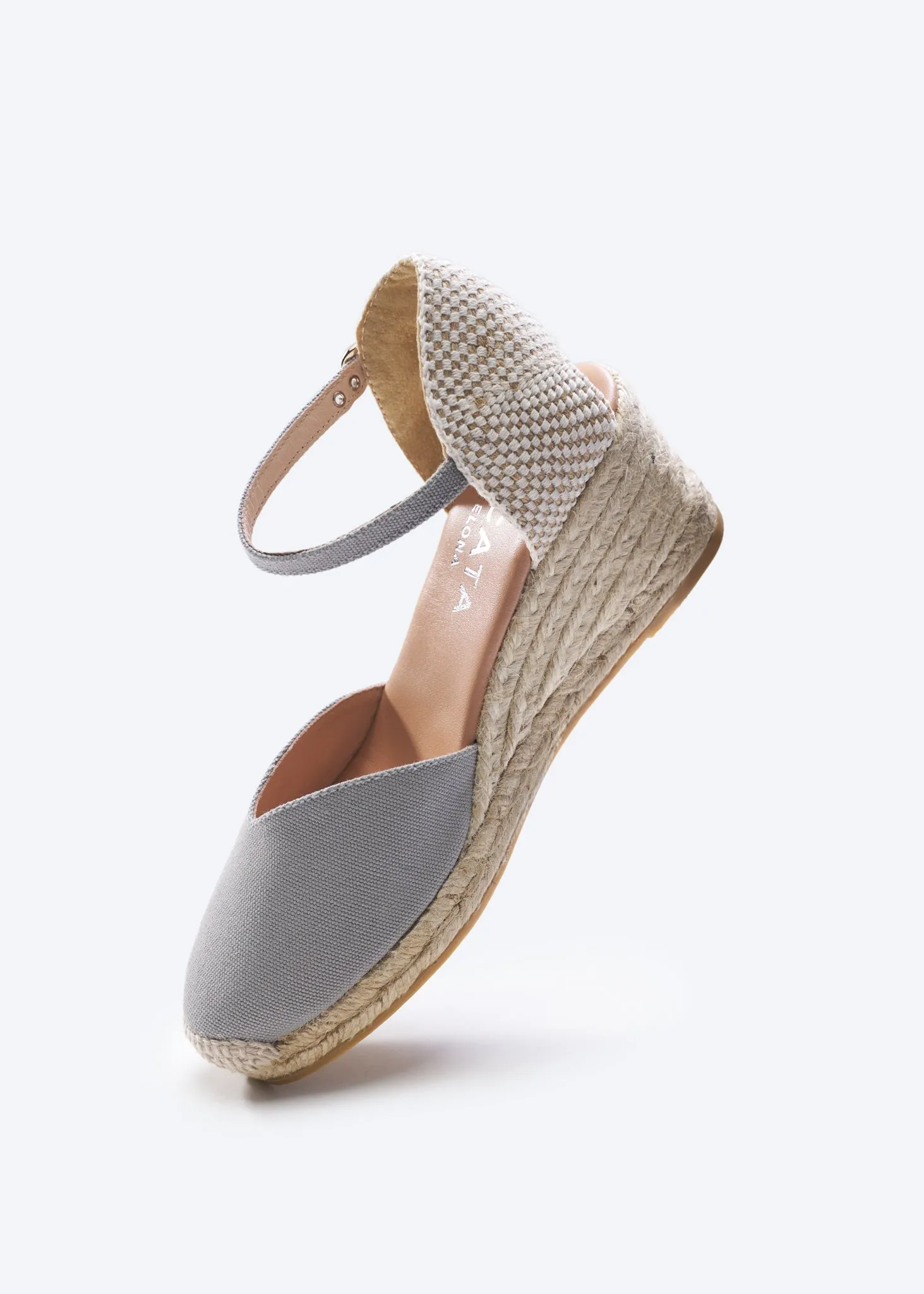 Reus Canvas Espadrille Wedges by Viscata