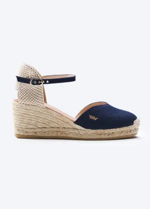 Reus Canvas Espadrille Wedges by Viscata