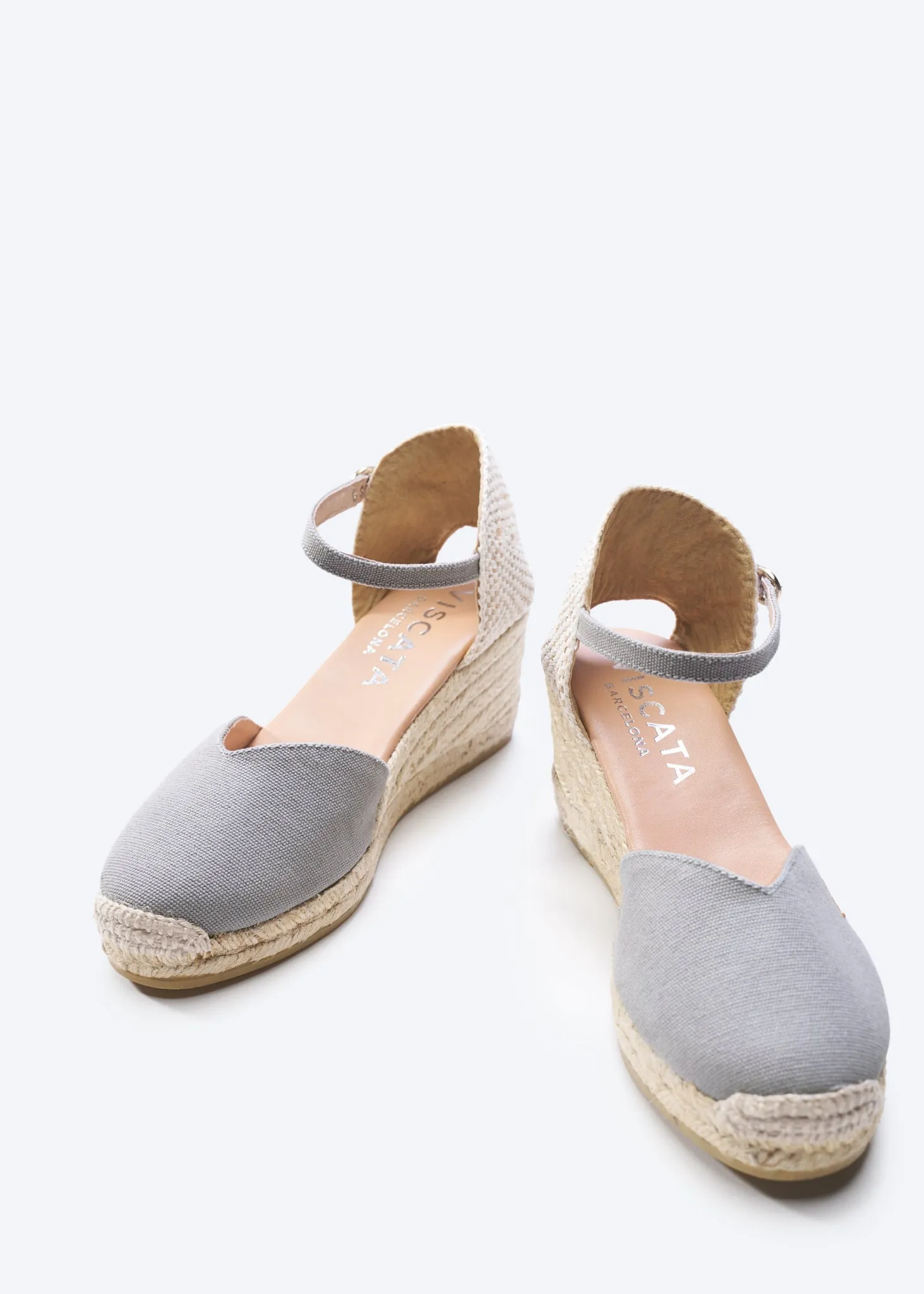 Reus Canvas Espadrille Wedges by Viscata