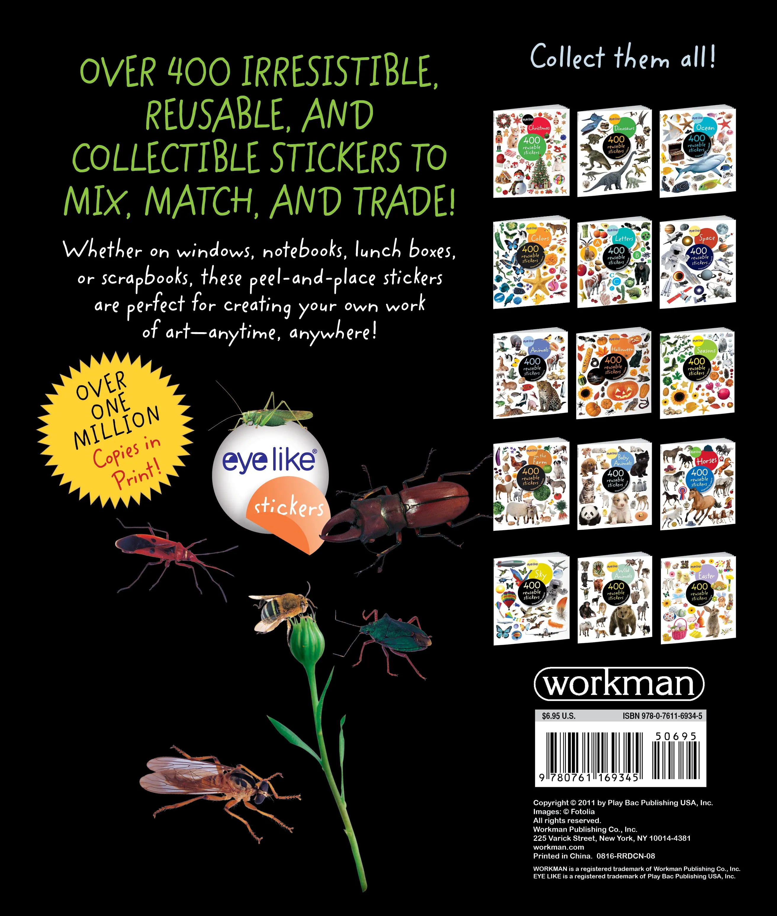 Reusable Sticker Books