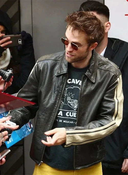 ROBERT PATTINSON LEATHER JACKET