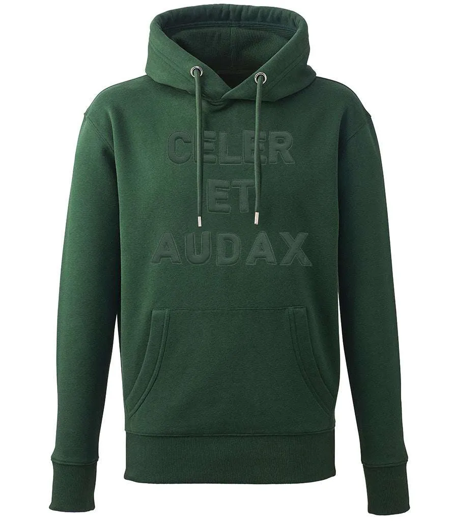 Royal Green Jackets Celer et Audax 3D Puff Embroidered Motto Hoodie