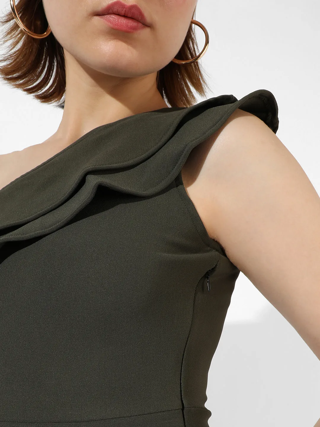 Ruffle Bodycon Dress