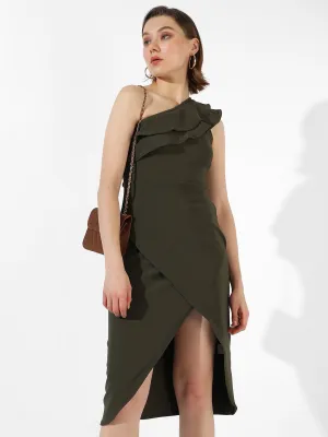 Ruffle Bodycon Dress