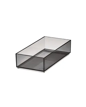 Sarrah Tanno Cosmetic Organizer 4 x 8 x 2 inch Matte Black