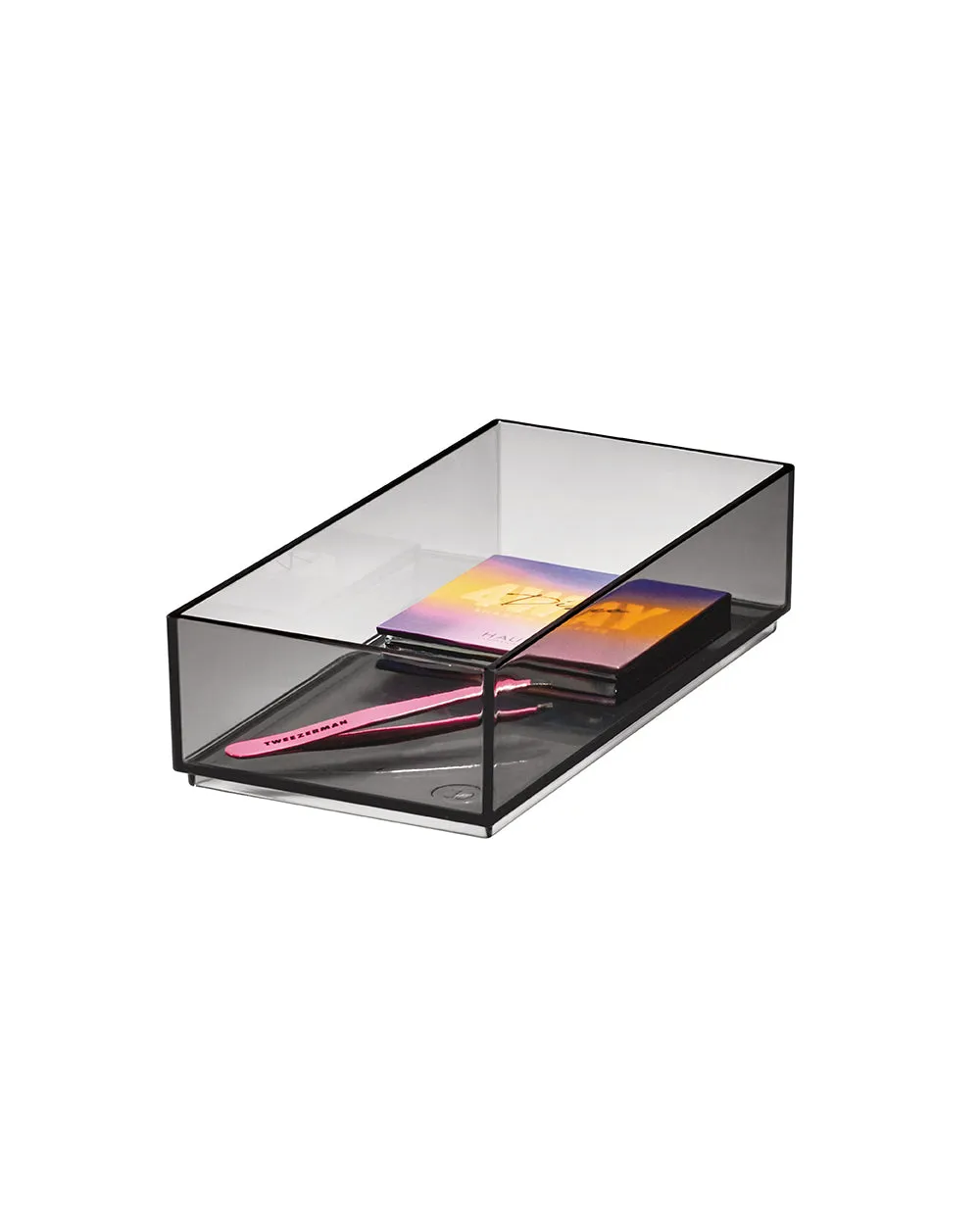 Sarrah Tanno Cosmetic Organizer 4 x 8 x 2 inch Matte Black